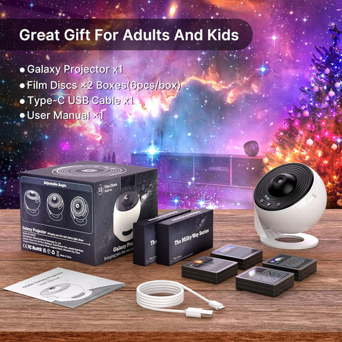 جهاز عرض جلاكسي 12 في 1 (Twelve in 1 Projector)